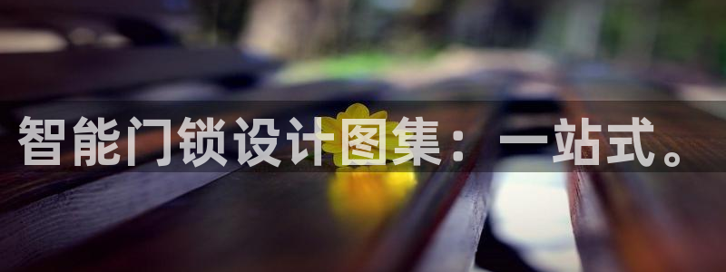 开丰娱乐平台：智能门锁设计图集：一站式。