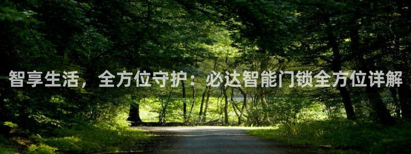 开丰娱乐天富娱乐：智享生活，全方位守护：必达智能门锁全方位详