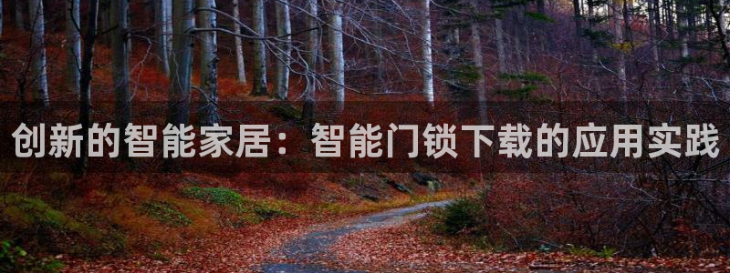 开丰娱乐官网：创新的智能家居：智能门锁下载的应用实践