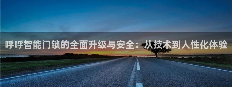 开丰娱乐山67五壹叁八：呼呼智能门锁的全面升级与安全：从技术