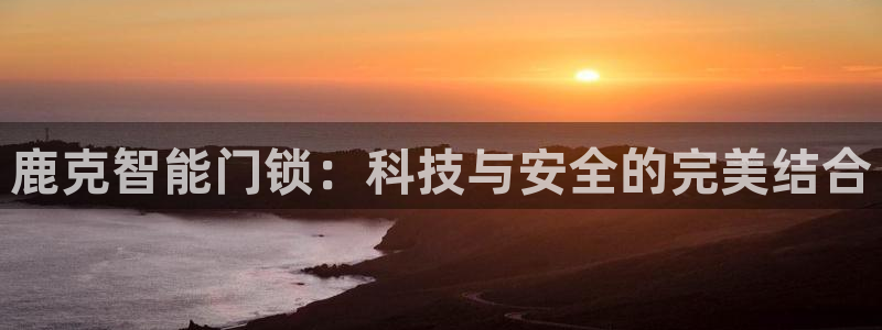 开丰娱乐官网招聘：鹿克智能门锁：科技与安全的完美结合
