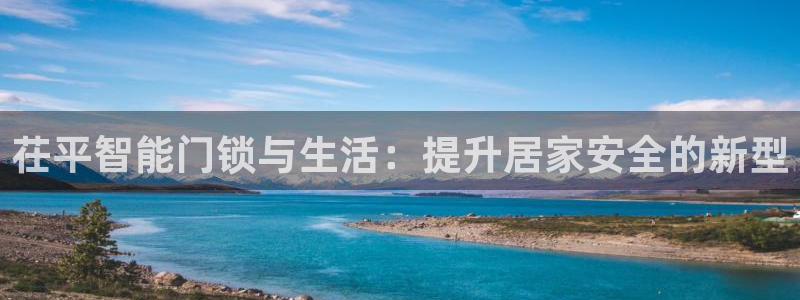 开丰娱乐网站官网入口：茌平智能门锁与生活：提升居家安全的新型