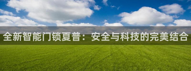 开丰娱乐登录官方网站：全新智能门锁夏普：安全与科技的完美结合