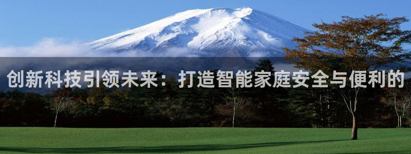 开丰娱乐网站官网入口：创新科技引领未来：打造智能家庭安全与便