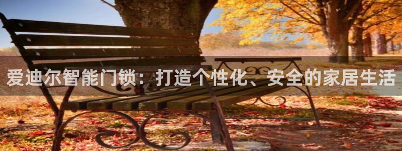 开丰娱乐违法吗：爱迪尔智能门锁：打造个性化、安全的家居生活